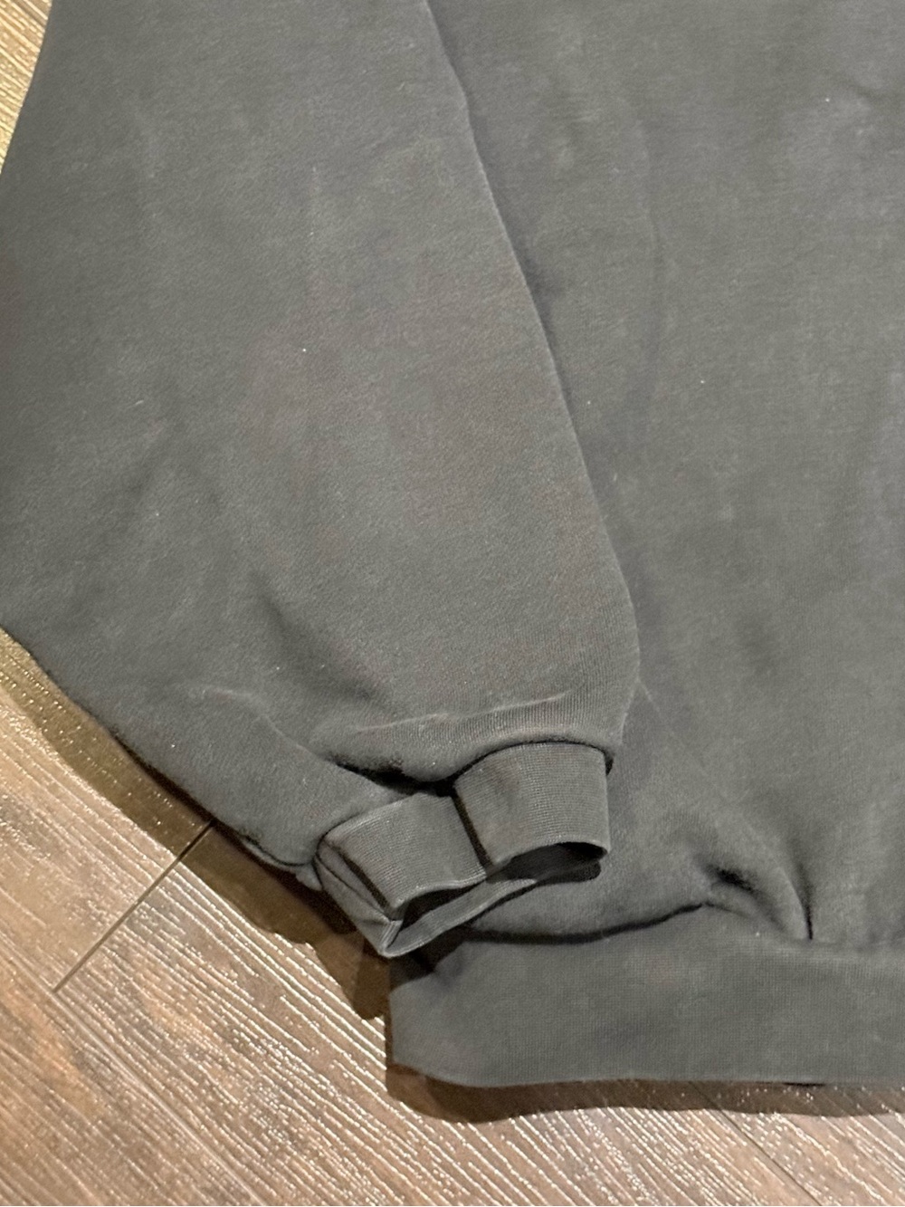 Fear of God Essentials Black Hoodie Pullover Sweatshirt Men’s Size XL Oversized - Picture 5 of 15